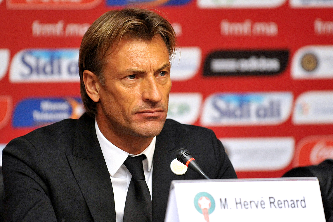 Hervé Renard, nouvel entraîneur de la sélection nationale A
