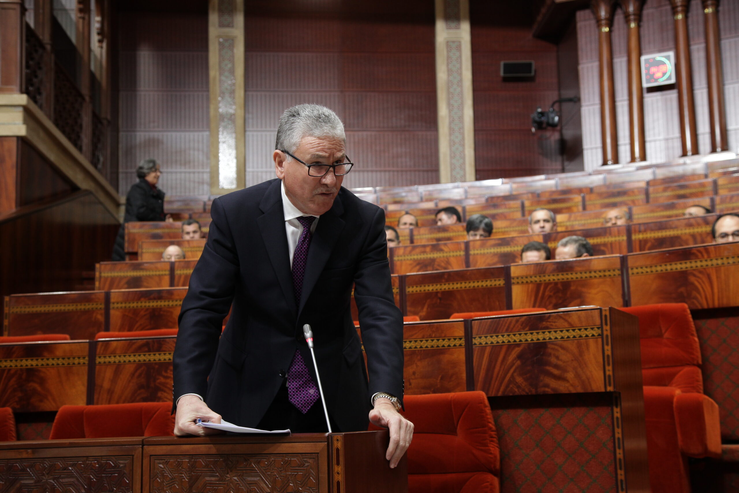 Intervention de M.Louardi lors de la séance des questions orales