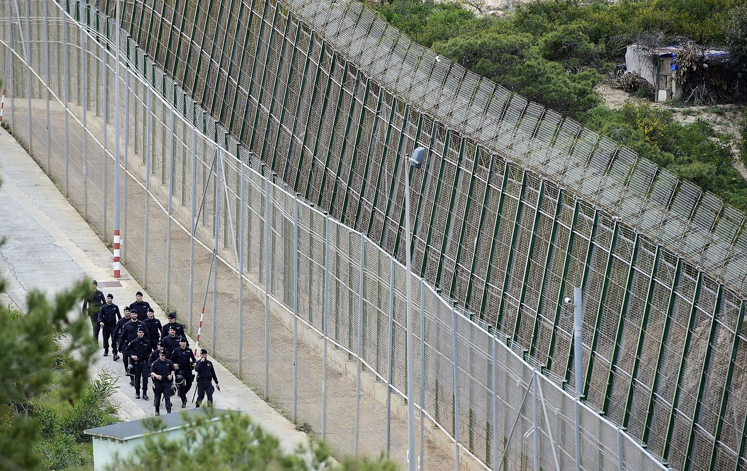 Migrants Seek Asylum In The Spanish Enclave Of Melilla In Northern Africa