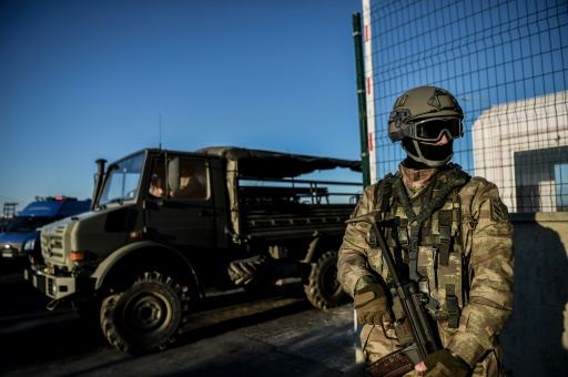 Des soldats des forces spéciales turques