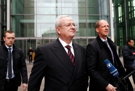 L’ancien patron de Volkswagen, Martin Winterkorn