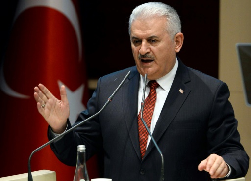 Le Premier ministre turc Binali Yildirim