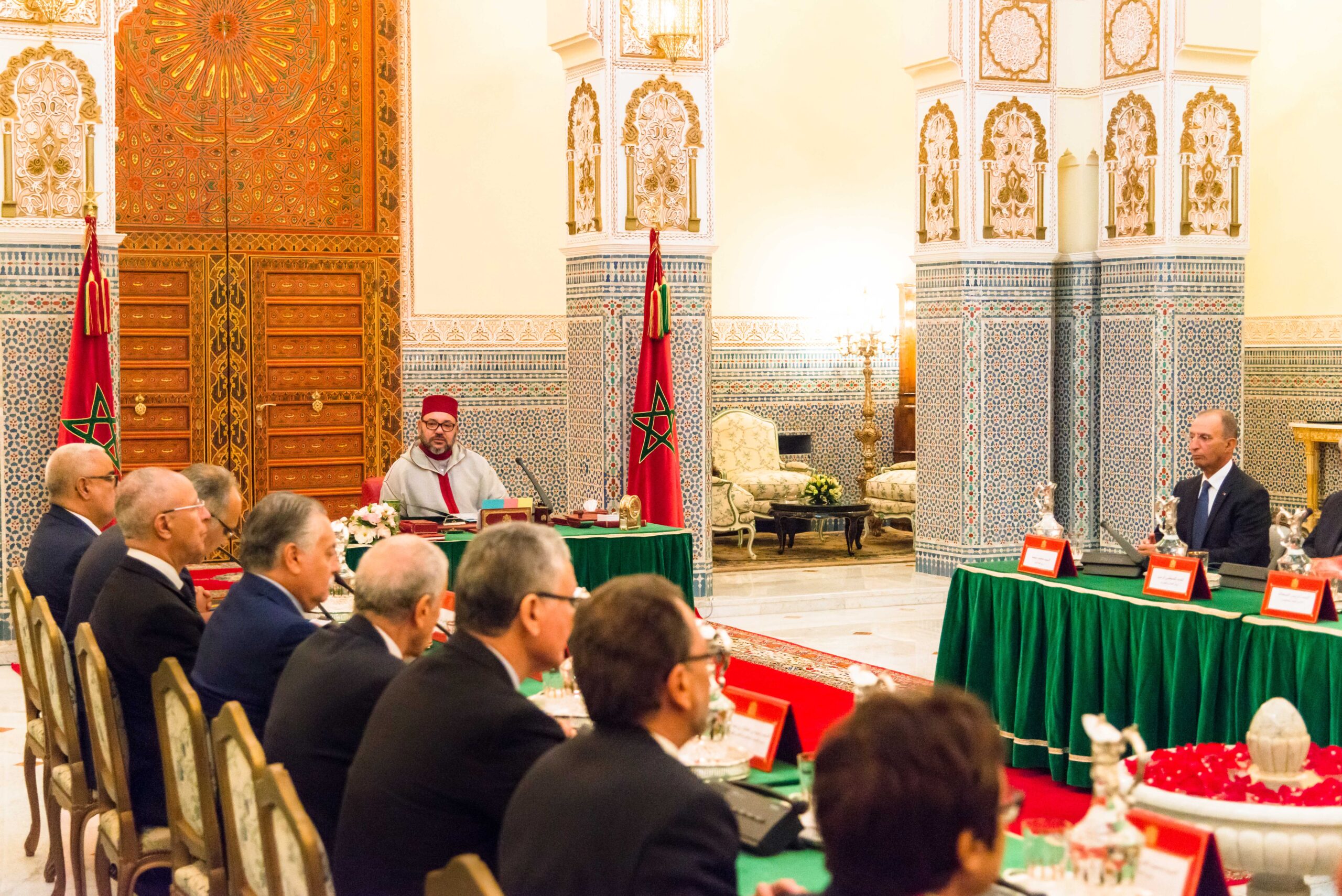 SM le Roi préside à Marrakech un Conseil des ministres