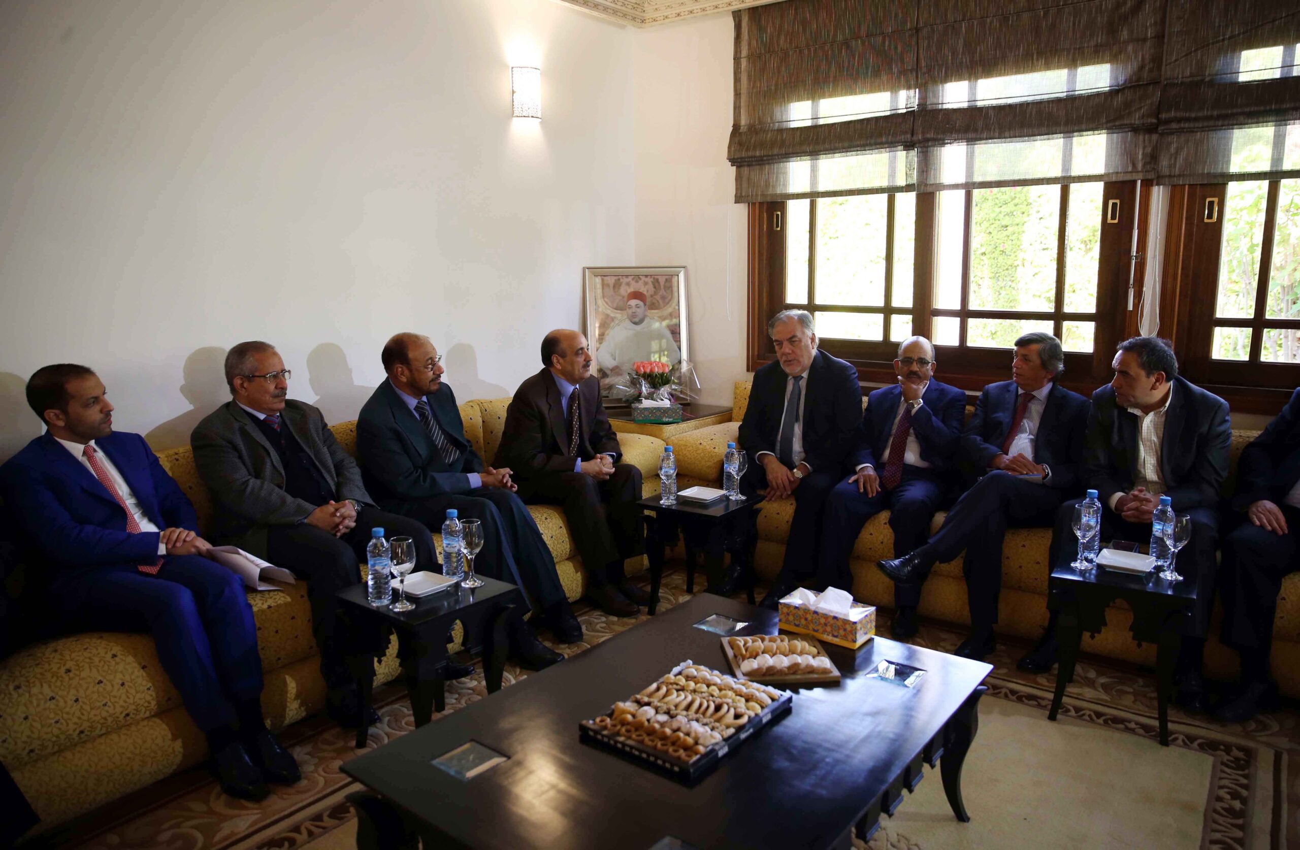 Khalihenna Ould Errachid s’entretient avec Osvaldo Andrade Lara