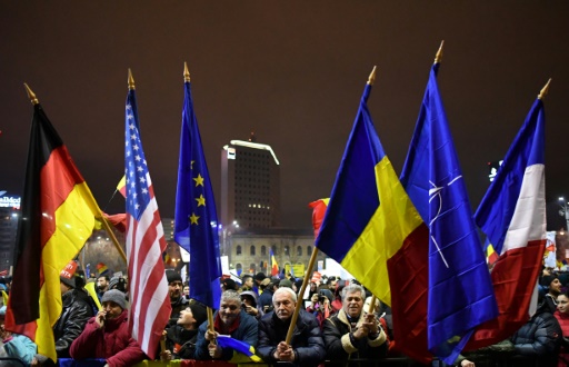 roumanie manif