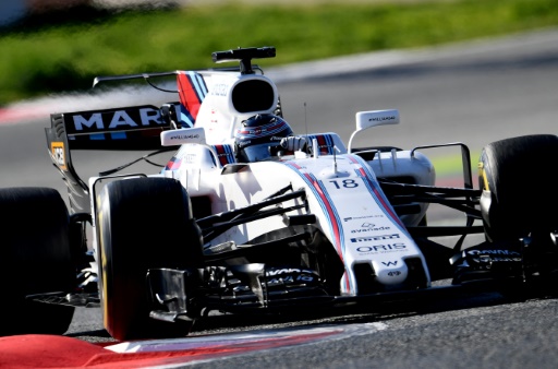 Le Canadien Lance Stroll au volant