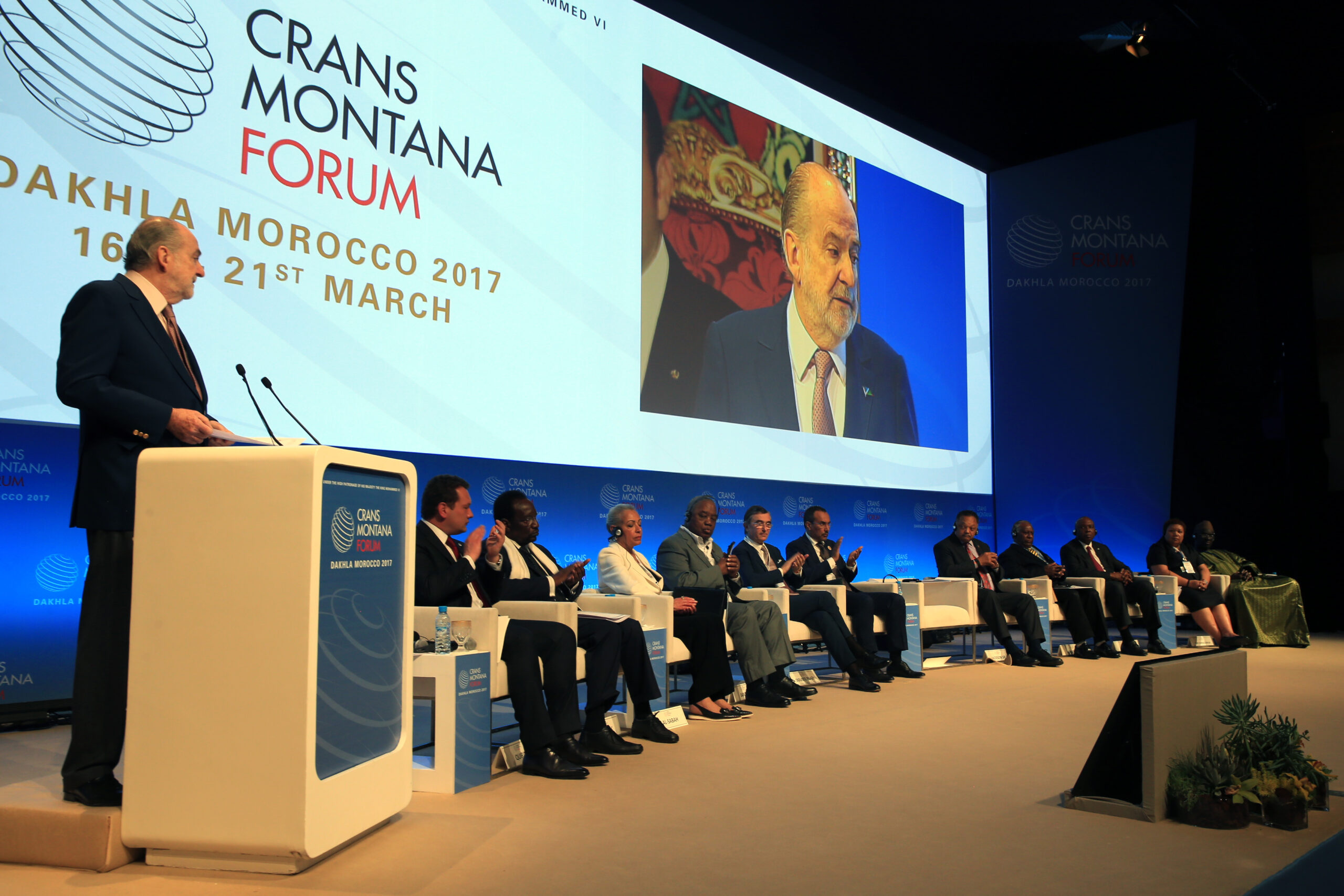 Ouverture du Forum de Crans Montana à Dakhla