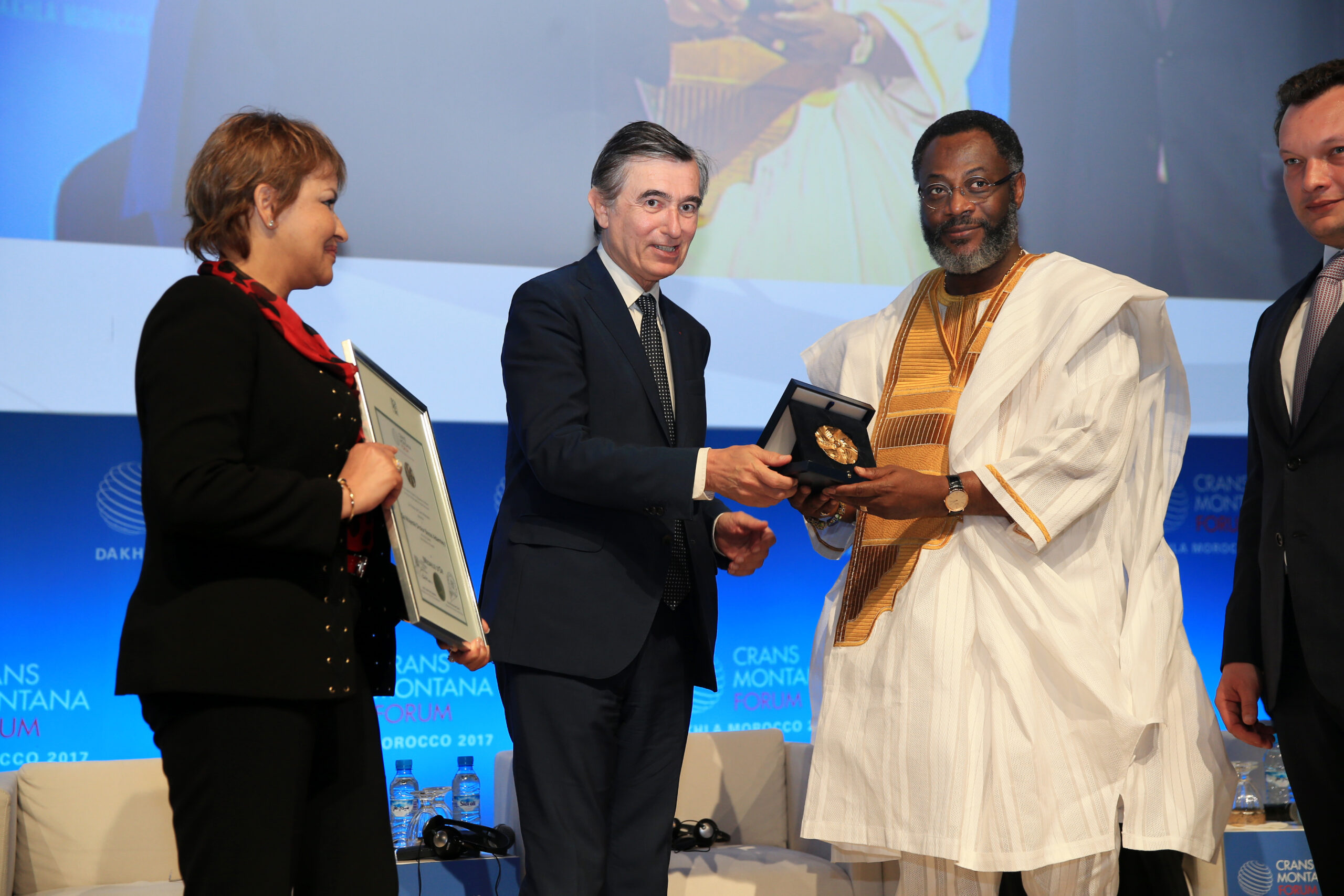 Forum Crans Montana : Remise des médailles d’or de la Fondation