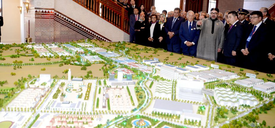SM le Roi préside la cérémonie de présentation du projet de la ville nouvelle