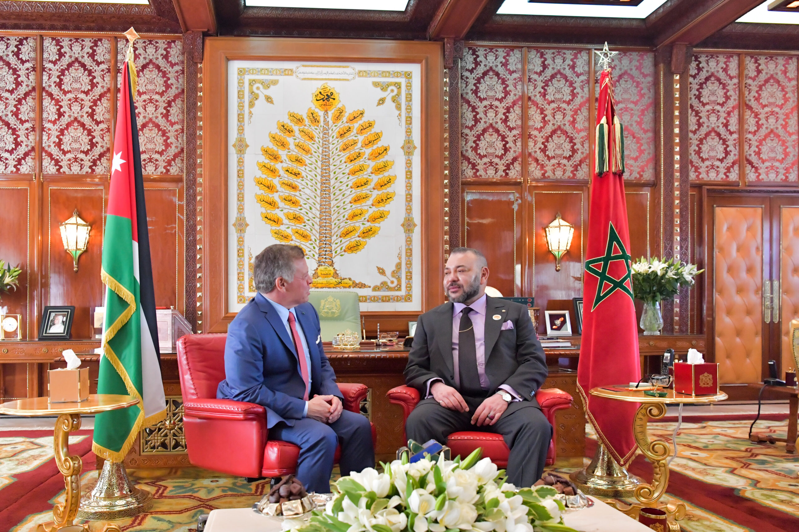 Visite officielle de SM le Roi Abdellah II au Maroc
