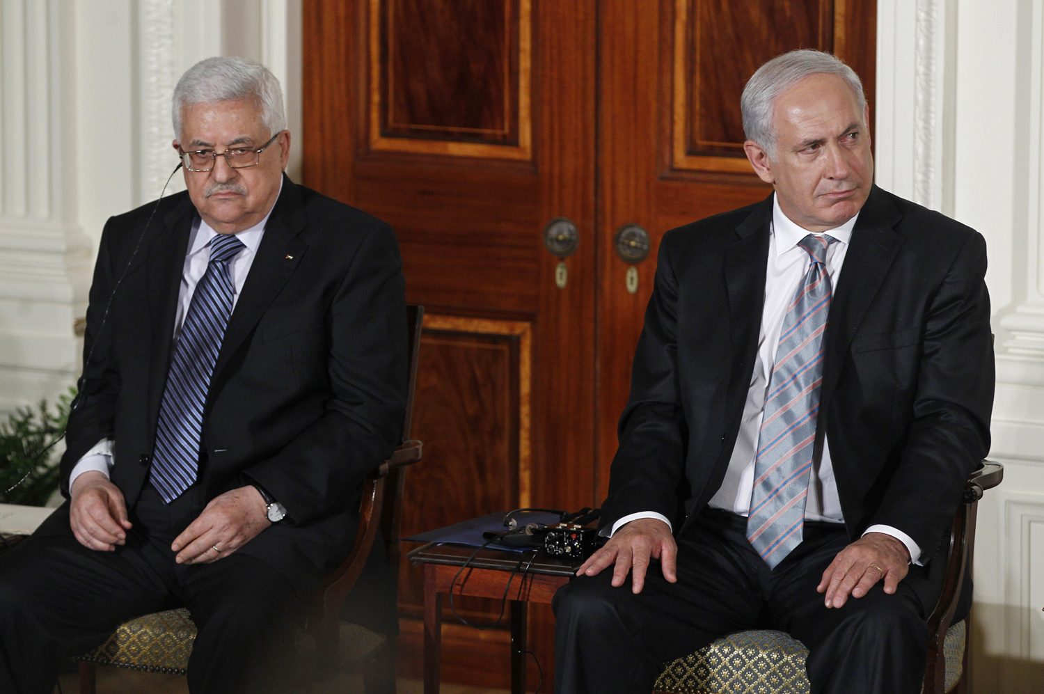 Benjamin Netanyahu, Mahmoud Abbas