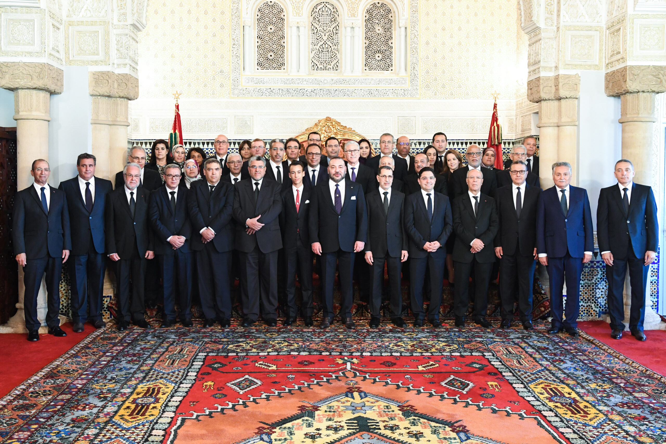 SM le Roi nomme les membres du nouveau gouvernement