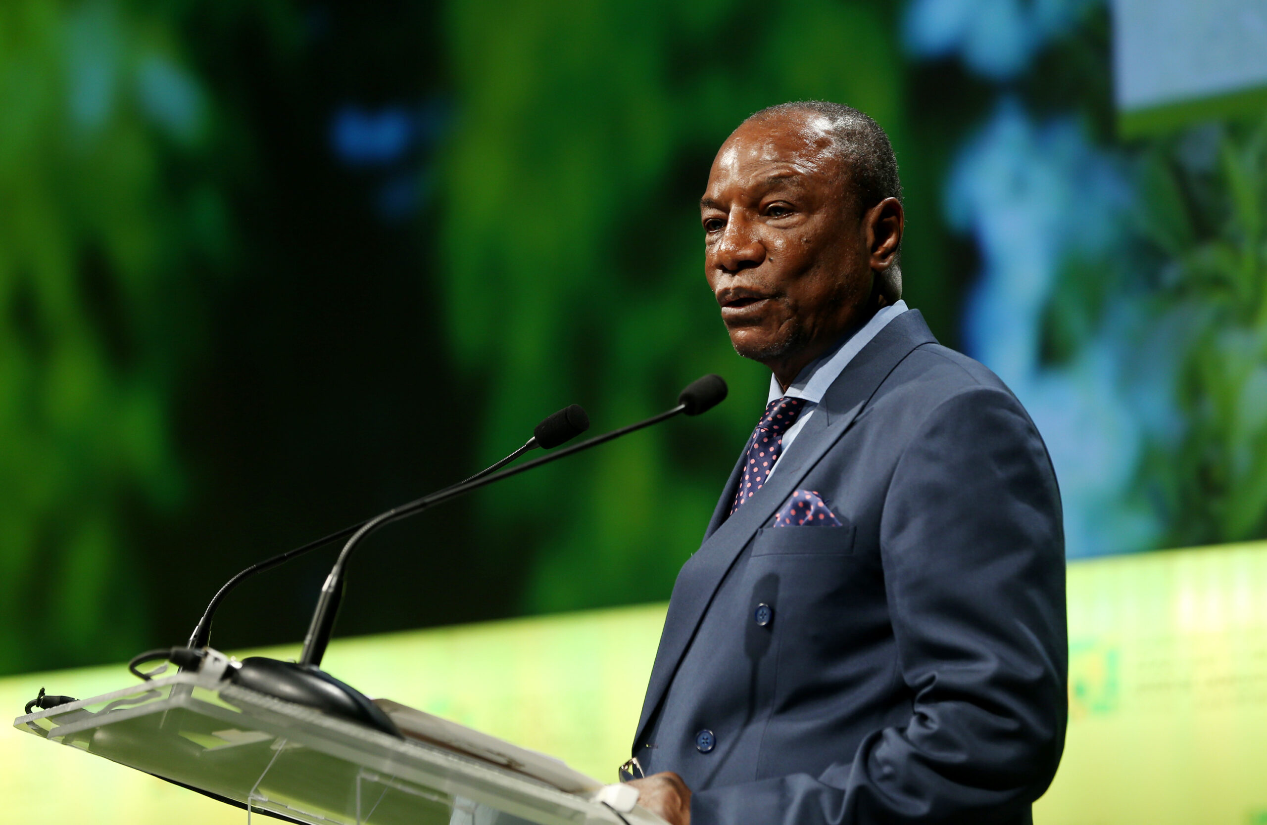 M. Alpha Condé à l’ouverture des 9è Assises de l’agriculture