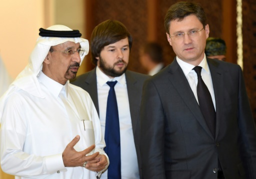 Alexandre Novak, Khaled Al-Faleh à Riyad