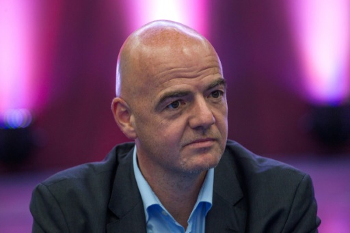 Le président de la Fifa Gianni Infantino