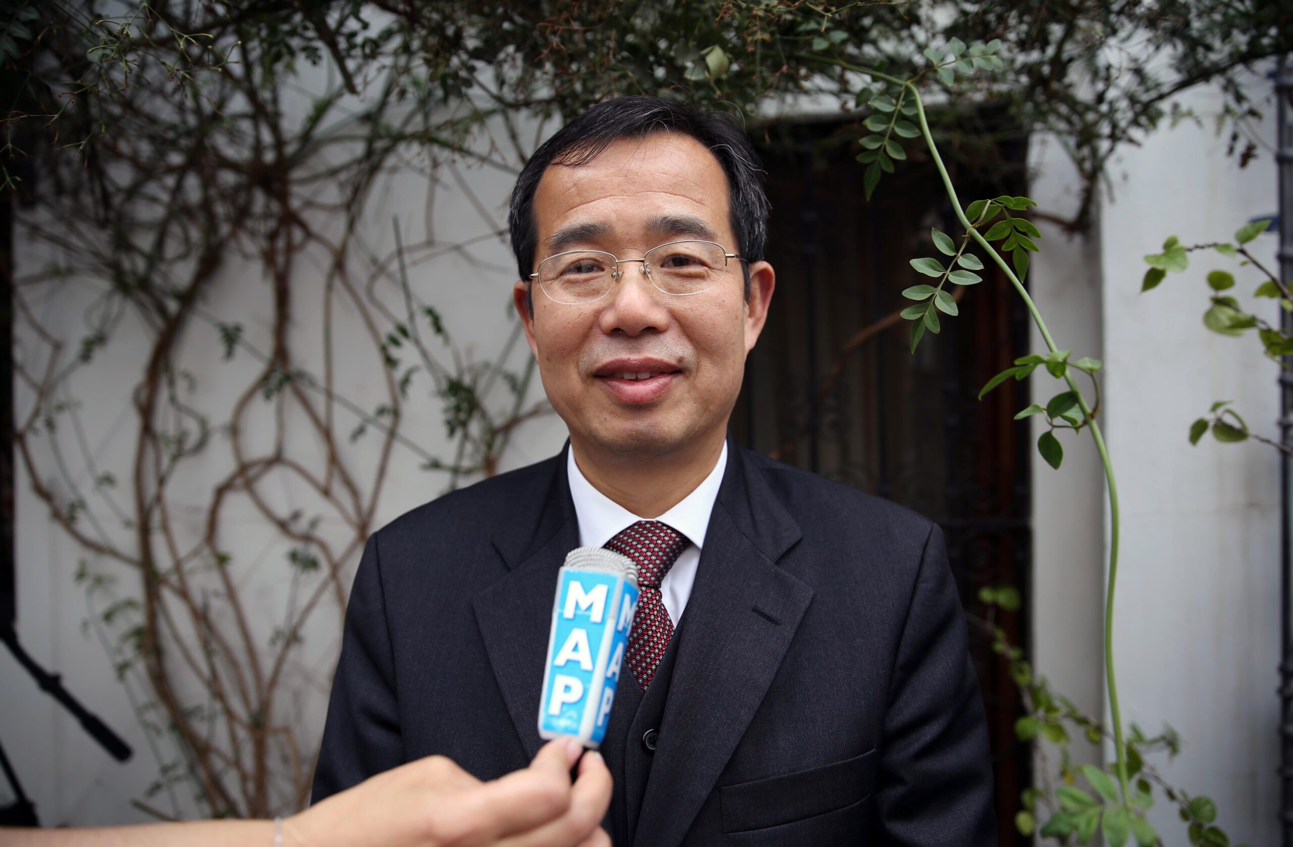 Sun Shuzhong donne une déclaration à la MAP