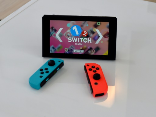 Une console Nintendo Switch exposée à New York