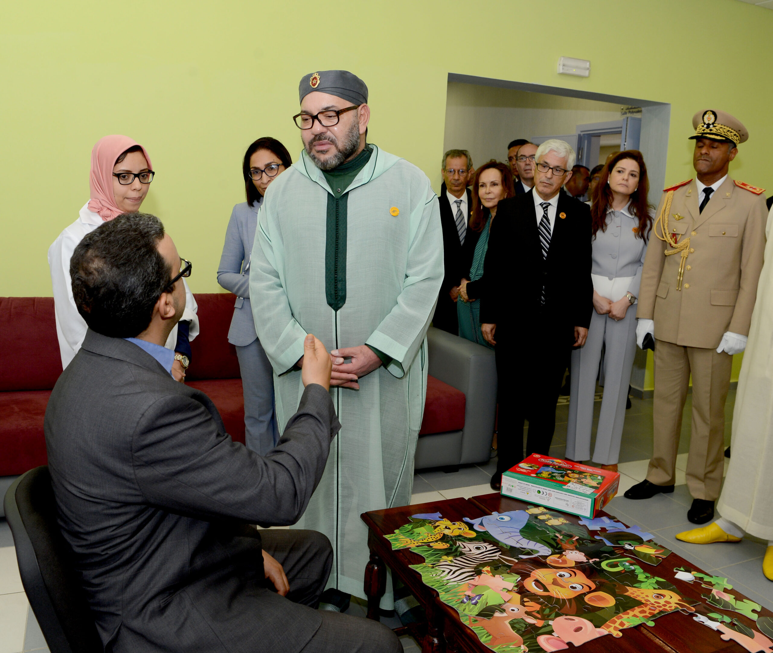 SM le Roi inaugure un Centre médico-psycho-social à Casablanca
