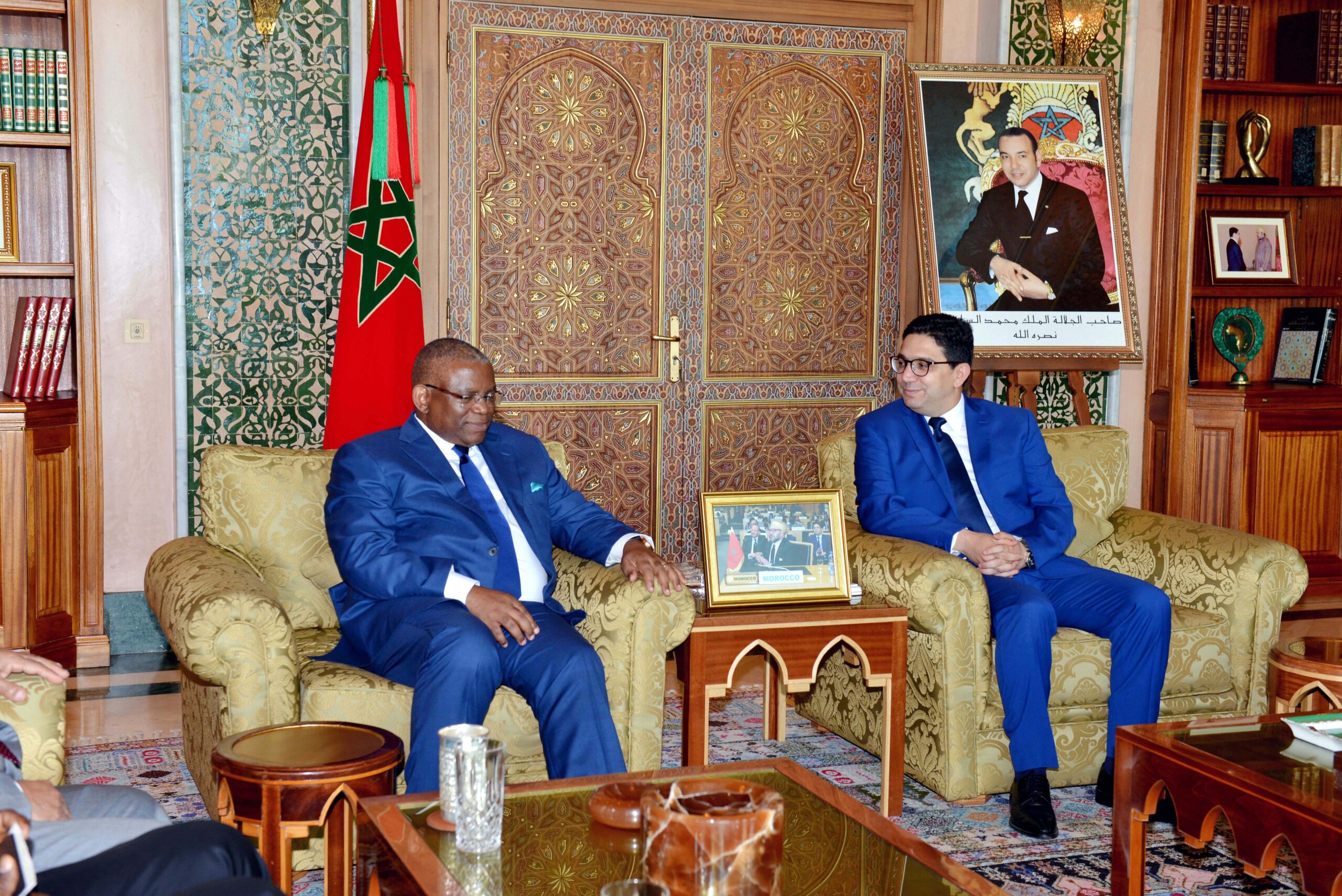 Nacer Bourita reçoit son homologue angolais