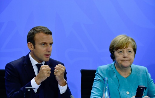 merkel macron