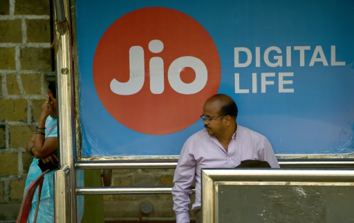 Publicitaire de l’opérateur Jio