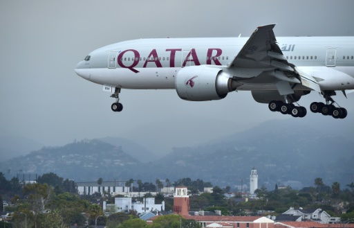 Un appareil de Qatar Airways