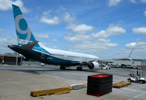 Un Boeing 737 Max sur le tarmac du Bourget