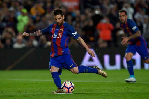 L’attaquant argentin Lionel Messi
