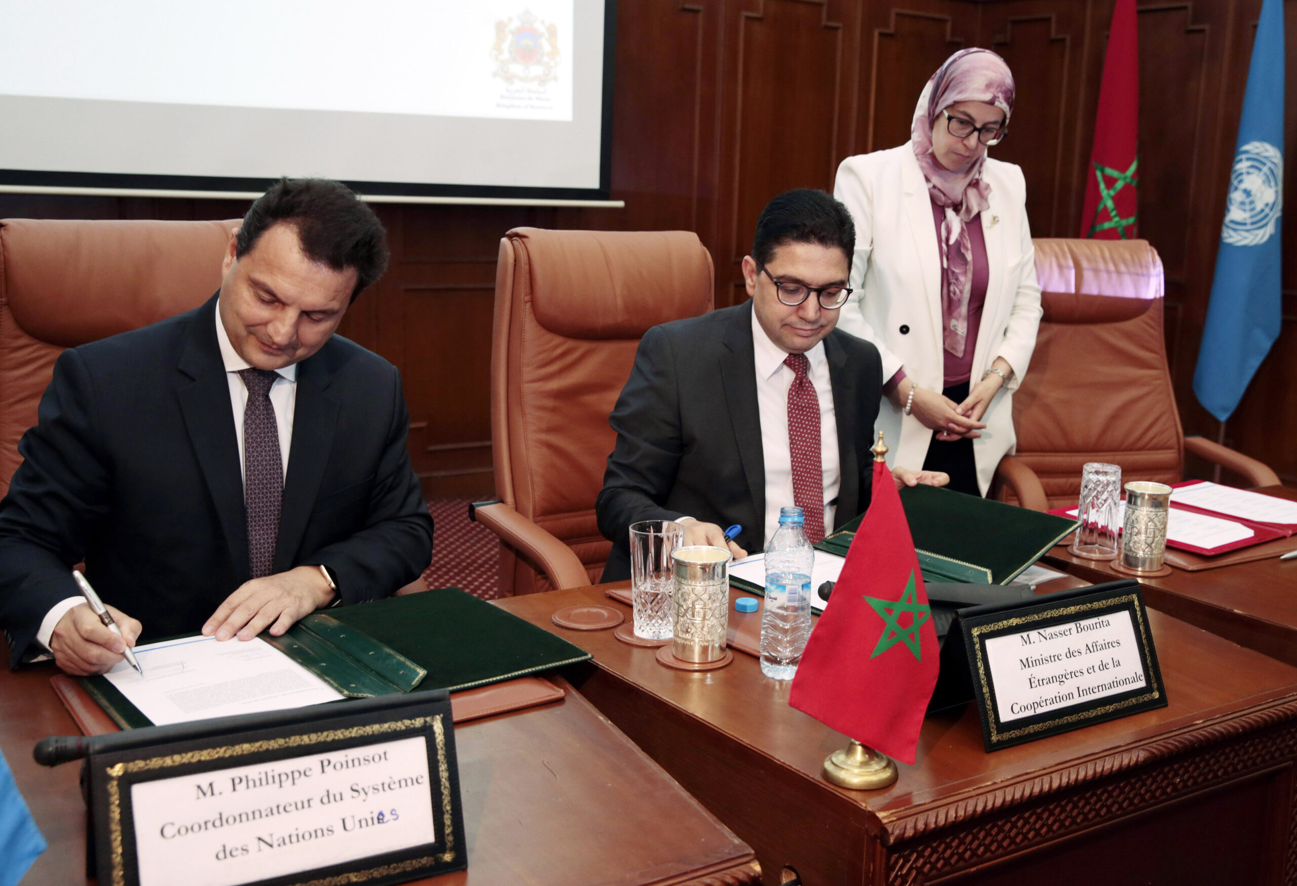Signature du Plan Cadre des NU d’Aide au Développement (UNDAF)