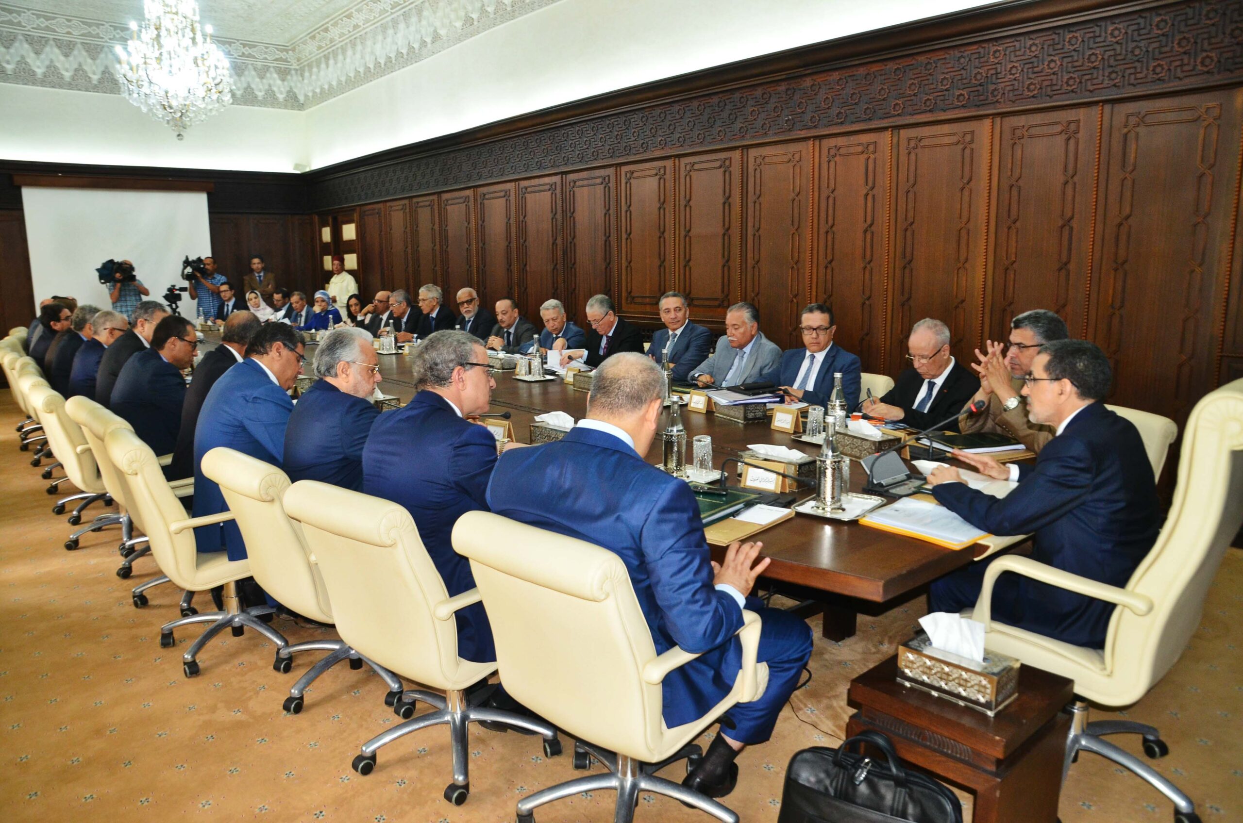 Réunion du Conseil de gouvernement