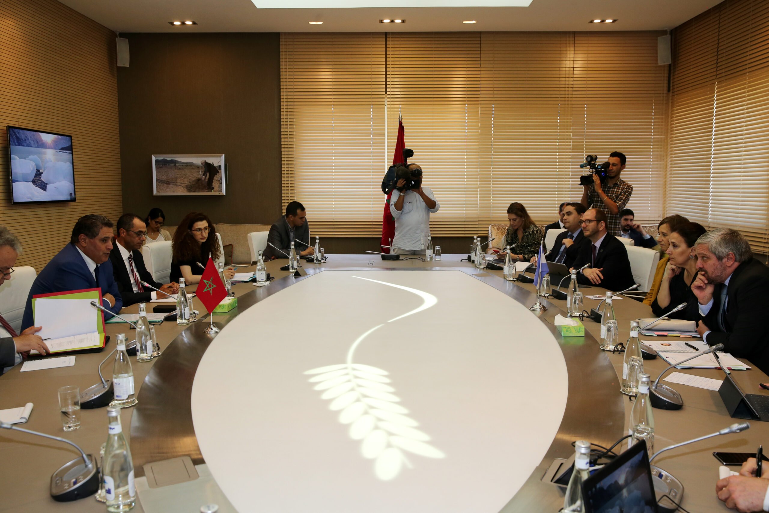 Aziz Akhannouch s’entretient avec Marta Gabriela Michetti