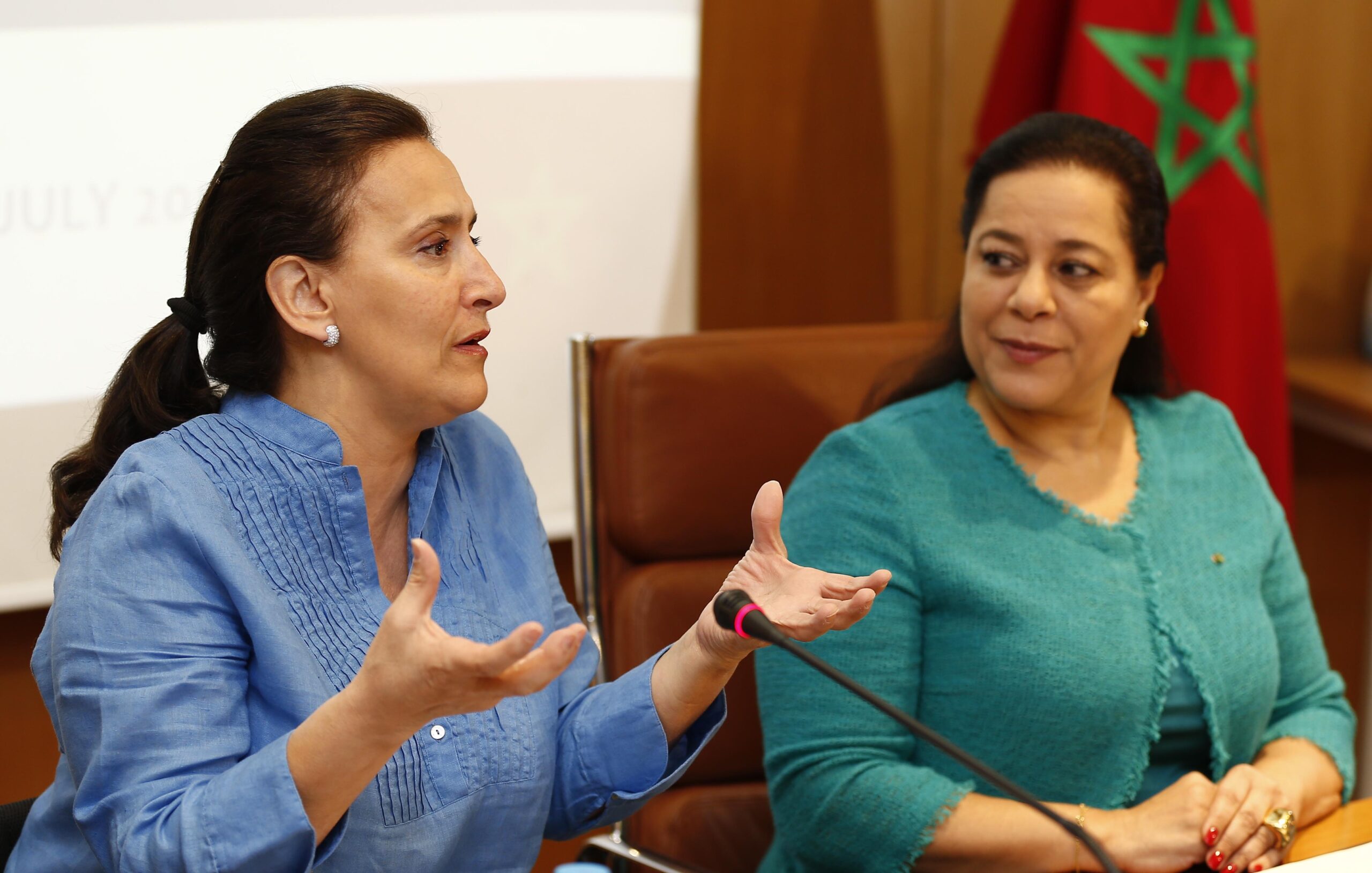 La Présidente de la CGEM reçoit Marta Gabriela Michetti