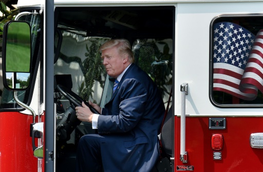 trump camion