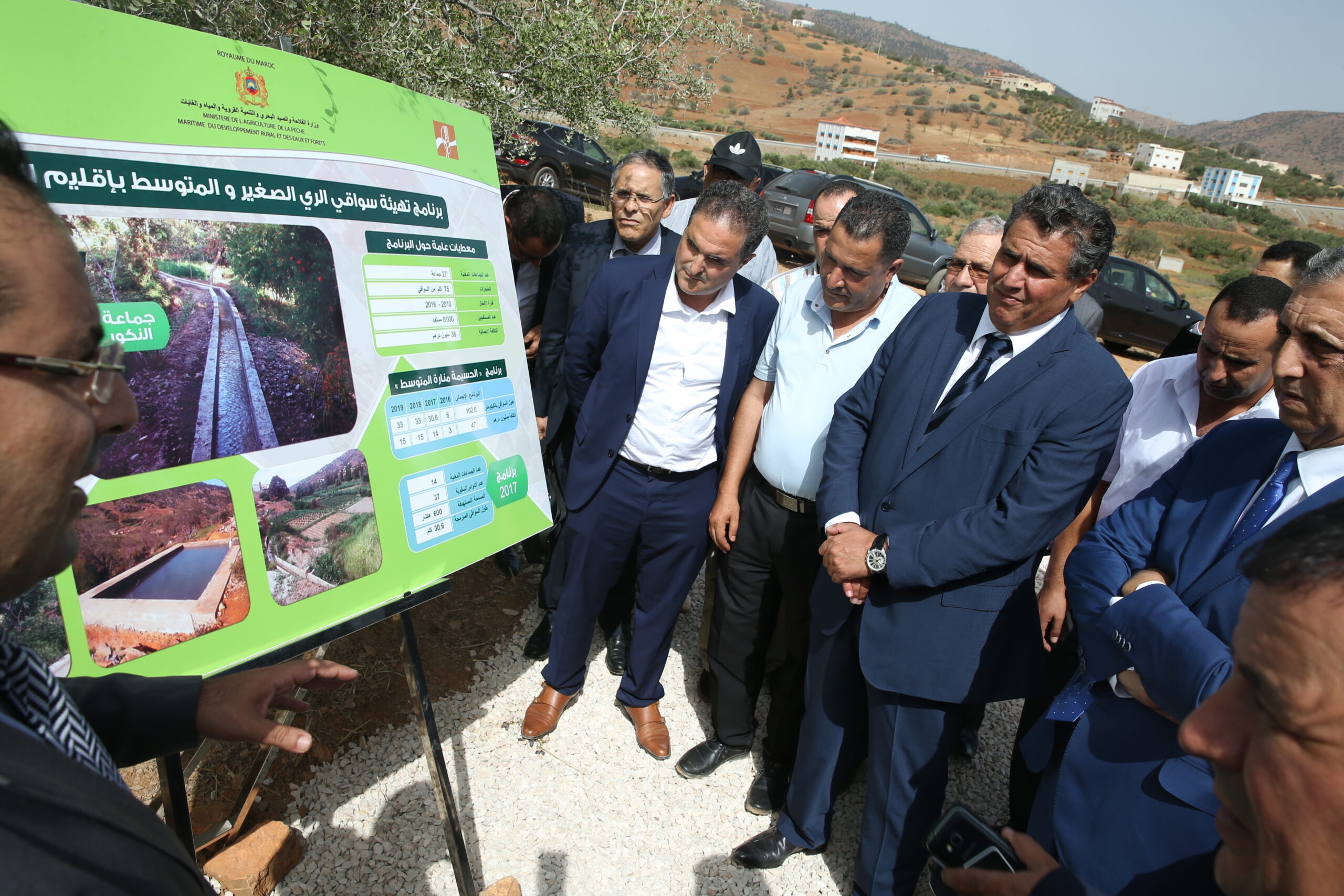 Visite de suivi des projets initiés dans la province d’Al Hoceima