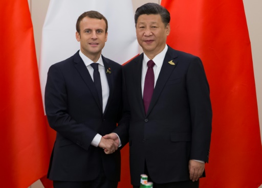 emmanuel-macron-xi-jinping