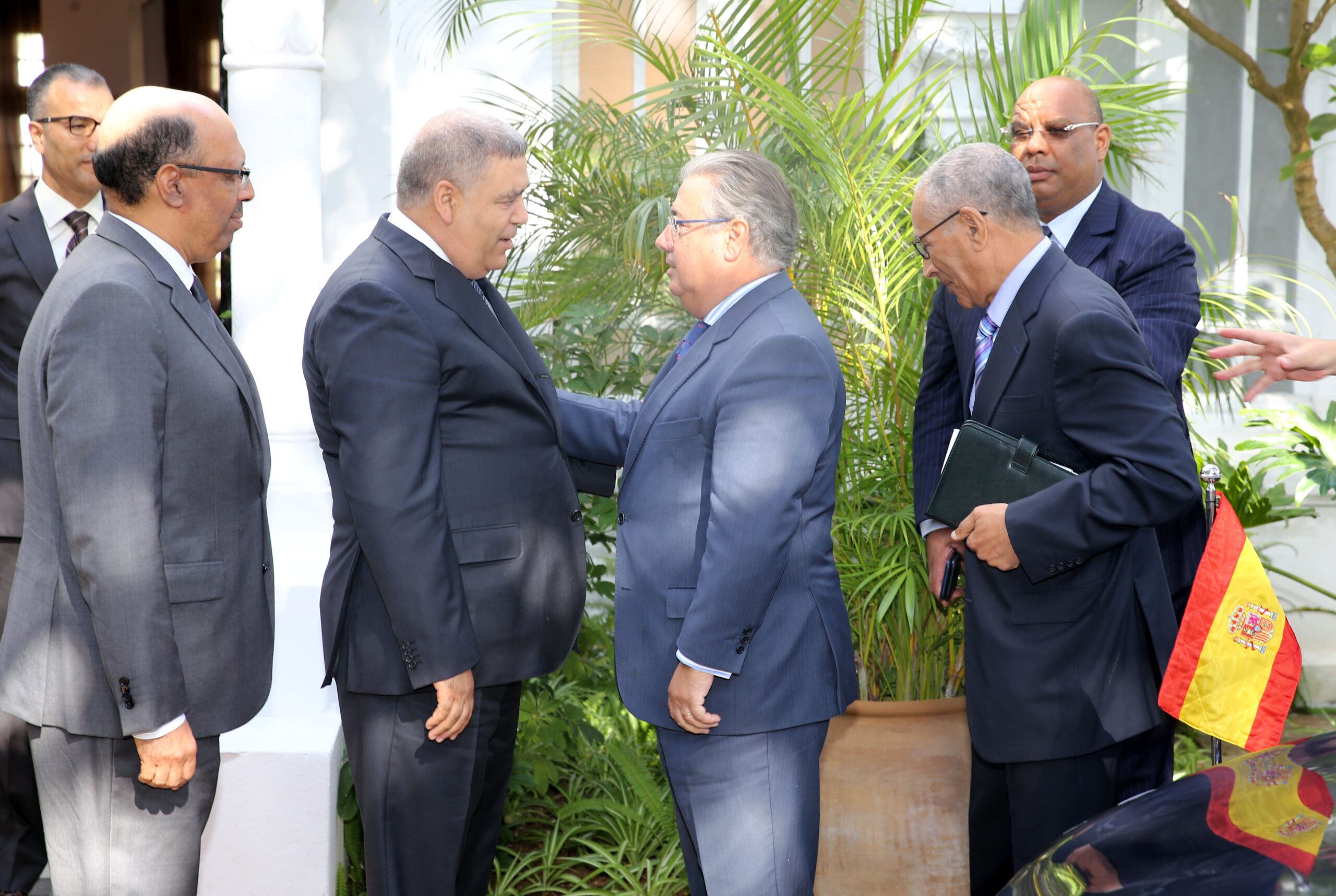 Abdelouafi Laftit reçoit son homologue espagnol Juan Ignacio Zoido