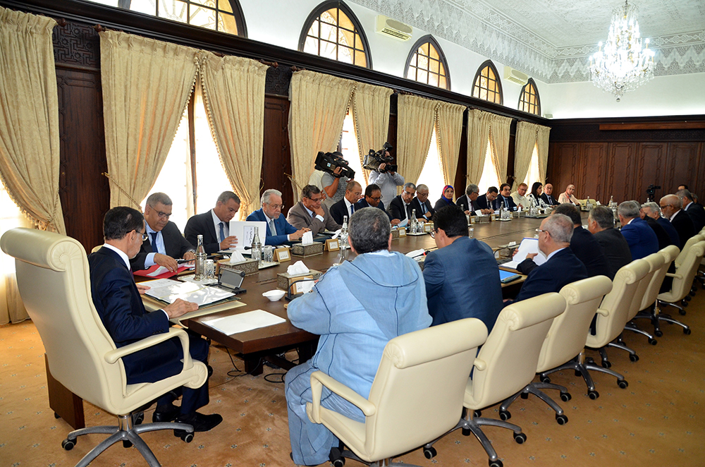 Réunion à Rabat du Conseil de gouvernement