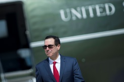 Le secrétaire américain au Trésor Steven Mnuchin