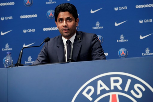 Le Qatari Nasser Al-Khelaïfi, président du PSG et de BeIN Media