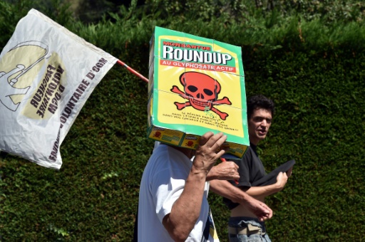 Manifestation contre le glyphosate