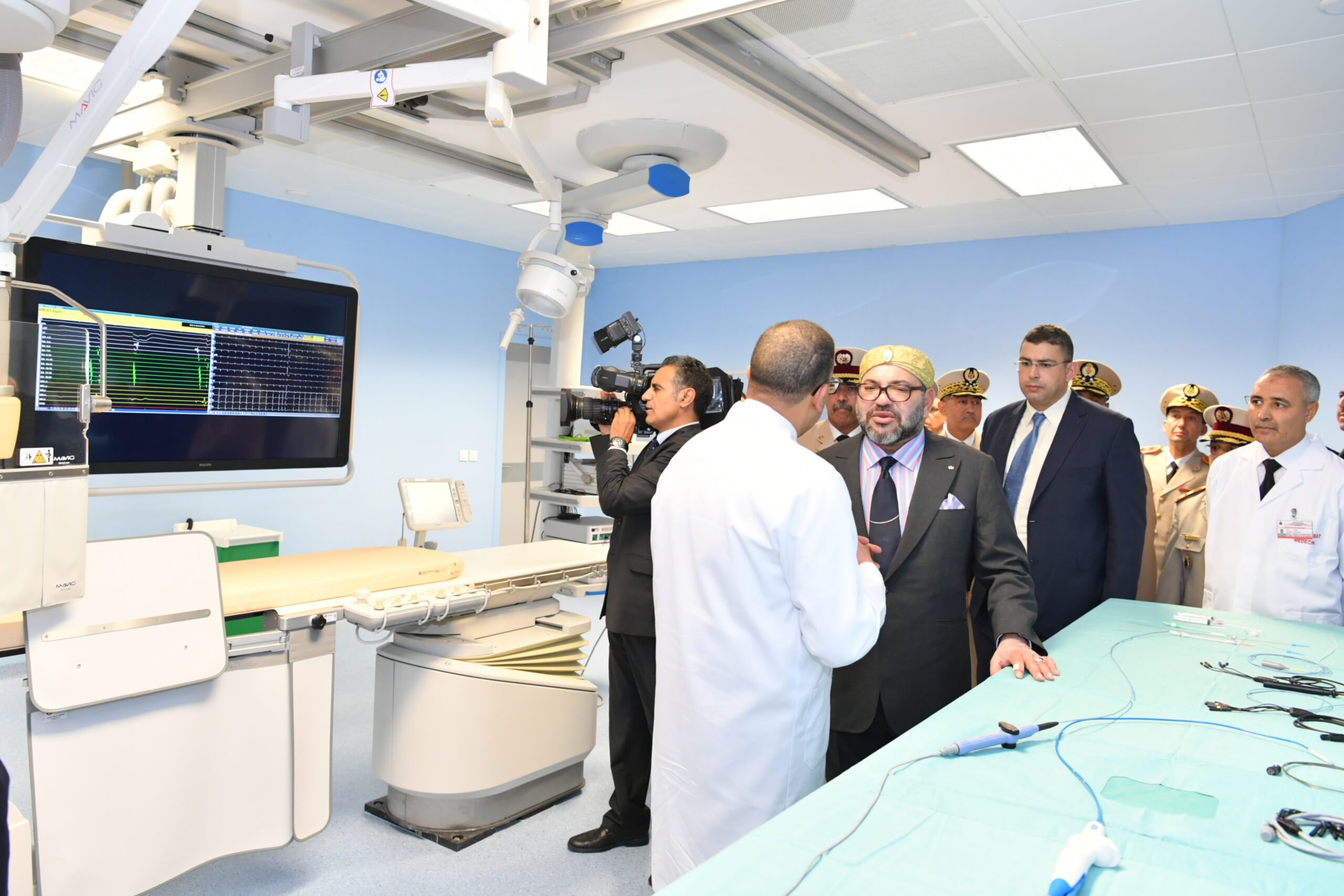 SM le Roi inaugure un Centre de Cardiologie à Rabat