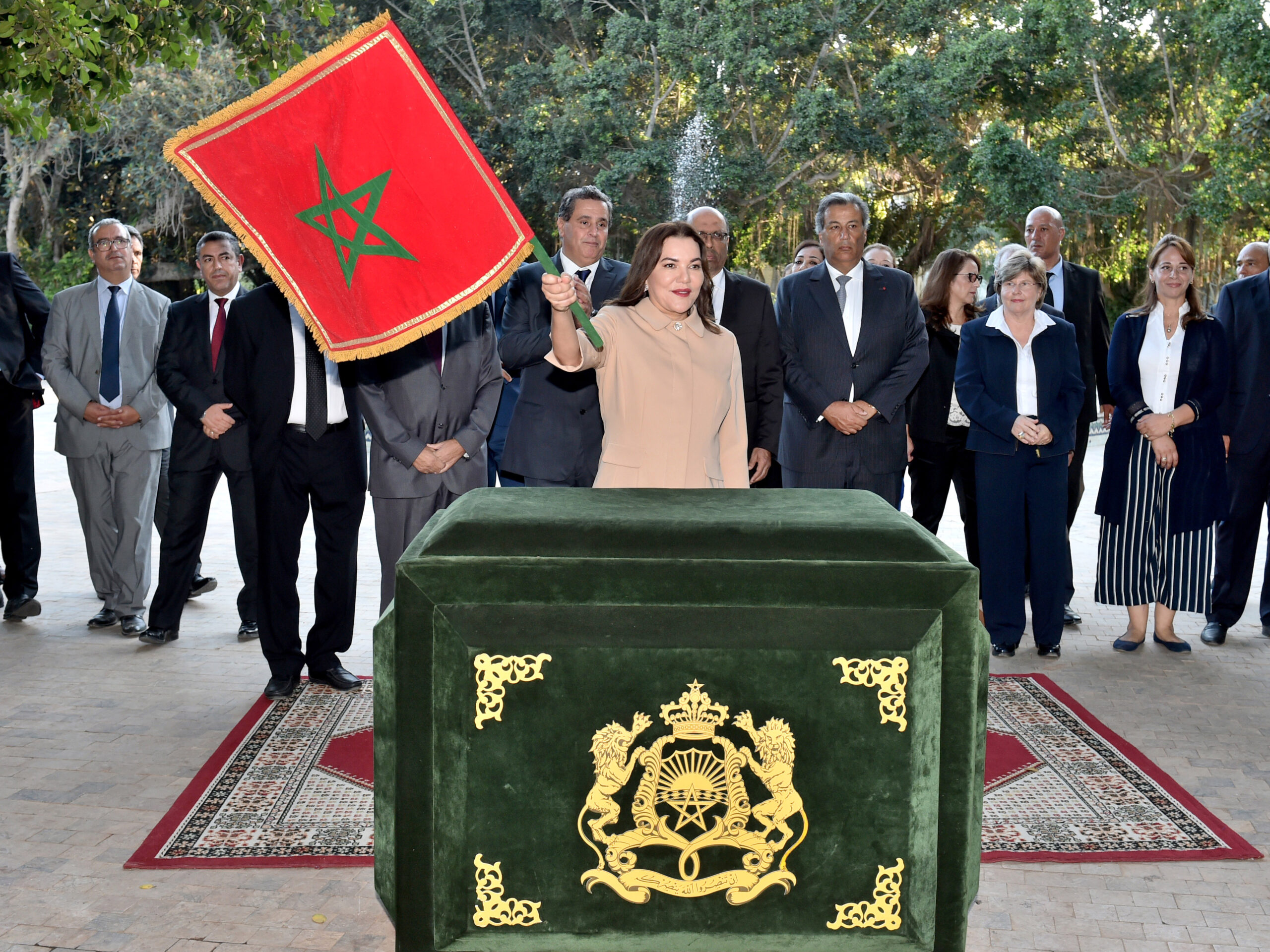Travaux de réaménagement du jardin d’essais botaniques de Rabat