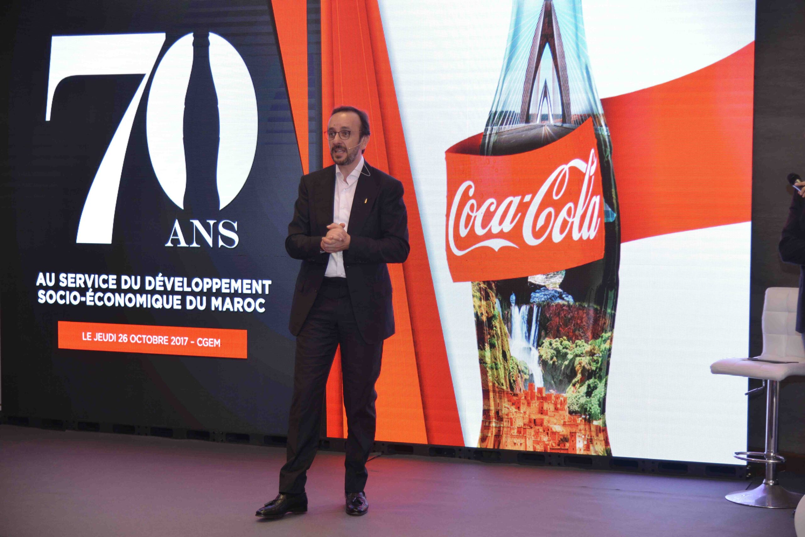 Imad Benmoussa, DG coca Cola pour l’AF Nord et zone MENA