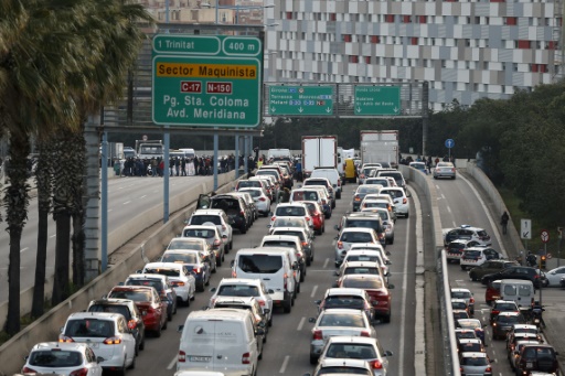catalogne-barcelone-grève