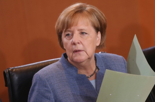 La Chancelière allemande Angela Merkel