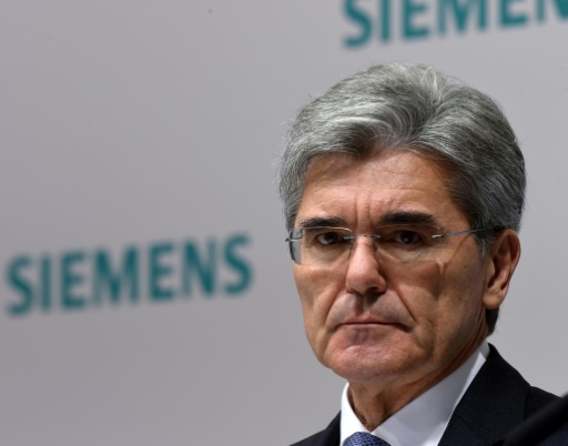 Le patron de Siemens, Joe Kaeser