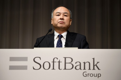 Le patron de SoftBank Masayoshi Son à Tokyo