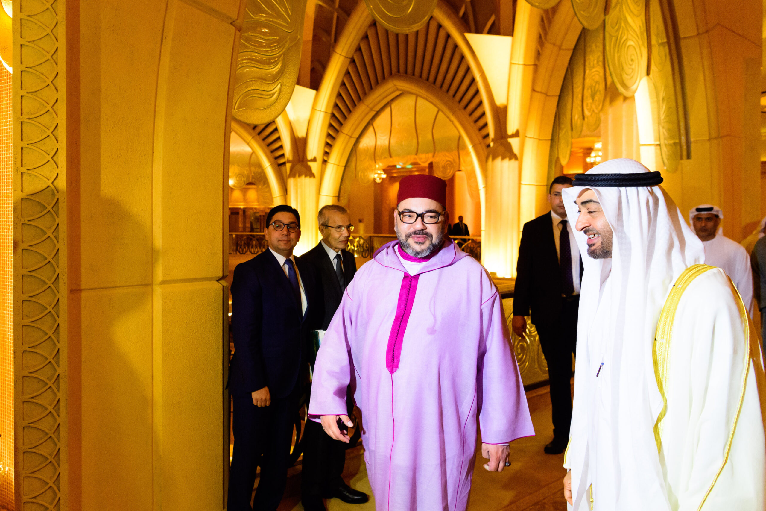 Rencontre entre SM le Roi et SA Cheikh Mohammed Ben Zayed