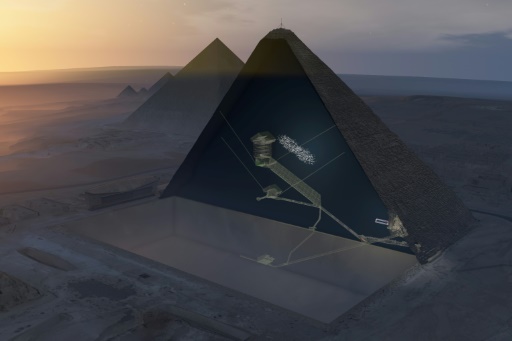 Pyramide de Khéops en Egypte