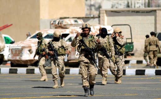 Yémen, combattants houtis